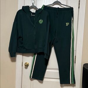 PINK vs Track Pants and Hoodie Set